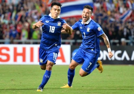 Thắng thuyết phục Philippines, Thái Lan thắng tiến vào chung kết