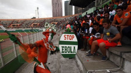 Dịch bệnh Ebola tàn phá bóng đá châu Phi