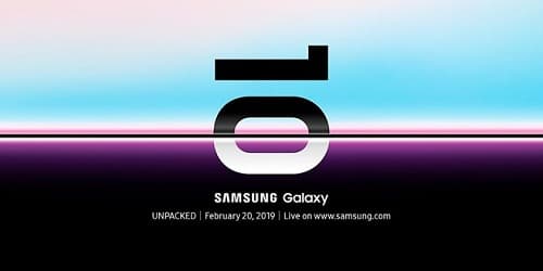 Samsung công bố ngày giới thiệu mẫu điện thoại Galaxy S10