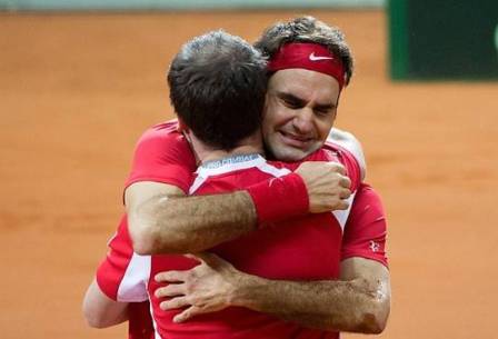 Roger Federer giúp Thụy Sĩ mang về Cúp vô địch Davis Cup 2014