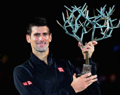 Djokovic lần thứ 3 đăng quang tại giải Pari Masters 1000