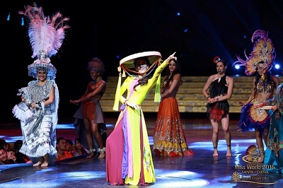 Hoa hậu thế giới 2015: Lan Khuê tiếp tục không gặp may ở phần tài năng