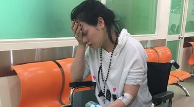 Nhật Kim Anh bị tai nạn xe hơi khi đi diễn ở Bến Tre