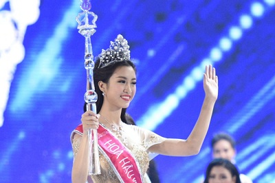 Người đẹp Đỗ Mỹ Linh đăng quang Hoa hậu Việt Nam 2016