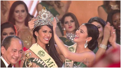 Vẻ đẹp quyến rũ của hoa hậu Trái đất 2015 người Philipines