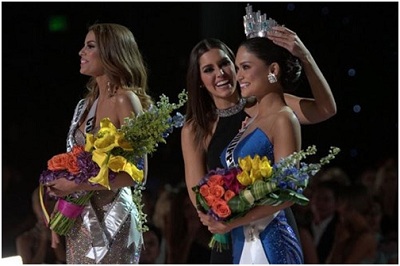 Sự cố trong cuộc thi Hoa hậu Hoàn vũ và tin đồn là bạn gái của Tổng Thống Philippines