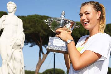 Sharapova đăng quang vô địch Internazionali BNL d'Italia