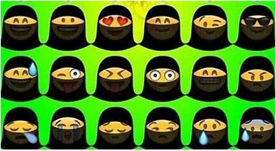 Ả Rập Saudi bắt cả icon cũng phải đeo mạng che mặt Hồi giáo, và đây là kết quả