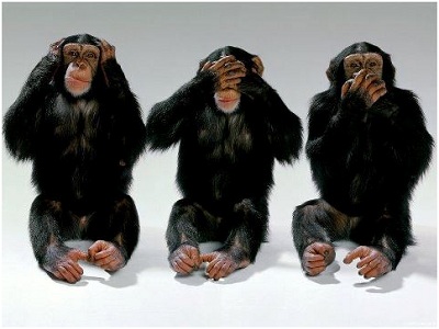 Lời dạy của Phật pháp qua hình tượng ba con khỉ bịt mắt tai miệng