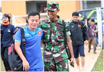 Gần 3 nghìn nhân viên an ninh bảo vệ trận bán kết Indonesia & Việt Nam
