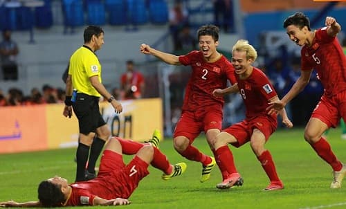 Hạ gục Jordan tuyển Việt Nam vươn lên vị trí 99 trên bảng xếp hạng FIFA