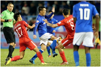Vòng 2 V.league: Hoàng Anh Gia Lai, CLB HCM đánh mất điểm