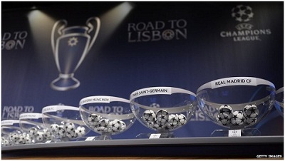 Lễ bốc thăm vòng 1/8 Champions League sẽ diễn ra vào lúc 18h ngày 12/12