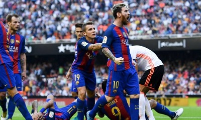 Nhà cái Tây Ban Nha công nhận bàn của Messi, trả tiền cho người cược
