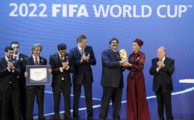 Nóng: Nghi ngờ Qatar hối lộ con quan chức FIFA giành quyền đăng cai Wold Cup