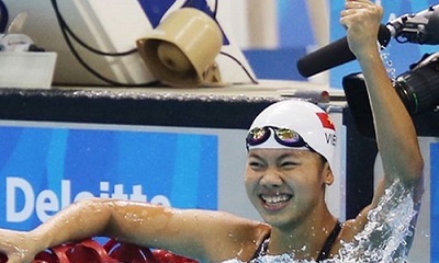 Ánh Viên giành chiến thắng ở nội dung 400m hỗn hợp cá nhân giải bơi Pro Series
