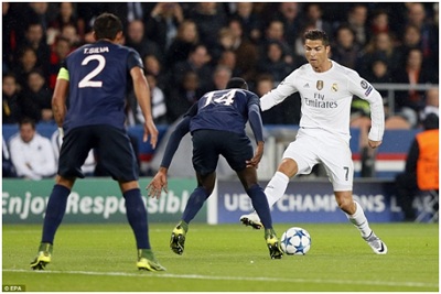 Cuộc đối đầu giữa PSG và Real Madrid: Bất phân thắng bại