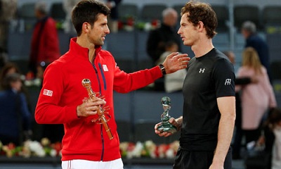 Chiến thắng trước Andy Murray, Djokovic vô địch Madrid Masters