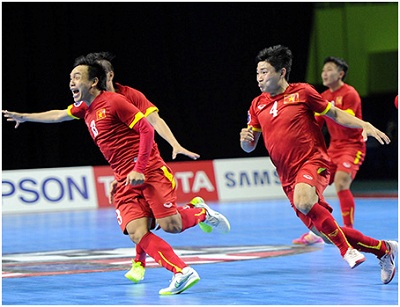 Đội tuyển futsal Việt Nam lọt vào vòng chung kết World Cup