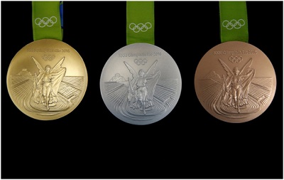 Huy chương tại thế vận hội Olympic Rio được làm như thế nào?