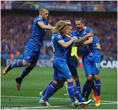 Lội ngược dòng trước đội tuyển Anh, Iceland vào tứ kết Euro 2016