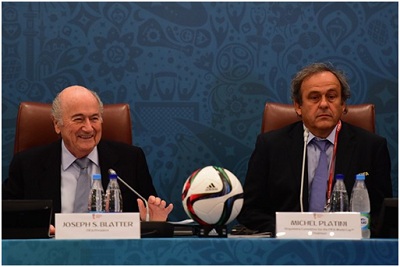 Lãnh tụ tối cao FIFA Latter và Platini bị cấm hoạt động bóng đá 8 năm