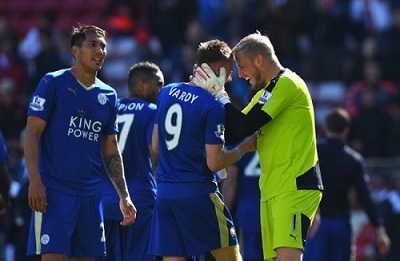 Leicester của HLV Claudio Ranieri đã chính thức giành vé dự Champions League mùa tới