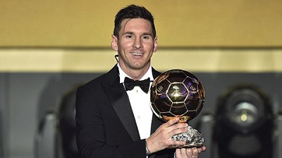 Lionel Messi giành Quả bóng Vàng lần thứ 5
