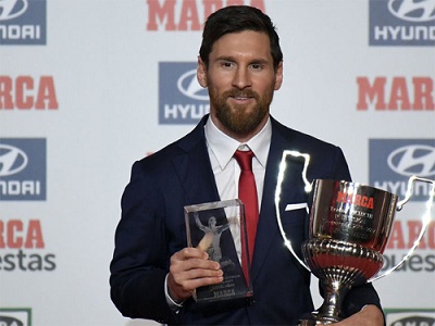 Messi giành giải Cầu thủ hay nhất La Liga