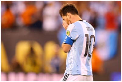 Lỡ hẹn lần 2 với cúp Copa America Messi tuyên bố chia tay đội tuyển