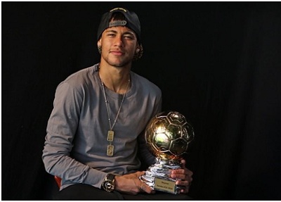 Neymar lần thứ 2 giành giải 'Cầu thủ Brazil xuất sắc nhất châu Âu'