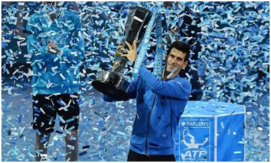 Djokovic lần thứ 4 lên ngôi vô địch World Tour Finals