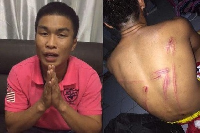 Võ sĩ Muay Thái Nattawut Thorniyomsuk tố HLV đánh đập tàn nhẫn mình
