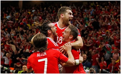 Vượt qua Bỉ xứ Wales tạo nên điều kì diệu tại Euro 2016