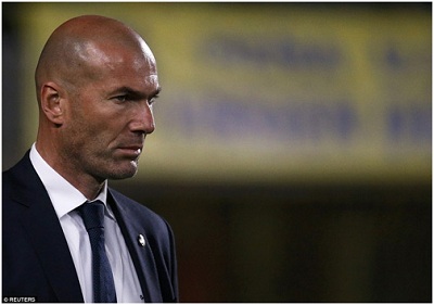 Zidane không hài lòng lối chơi vô hồn của Real sau trận gặp Las Palmas