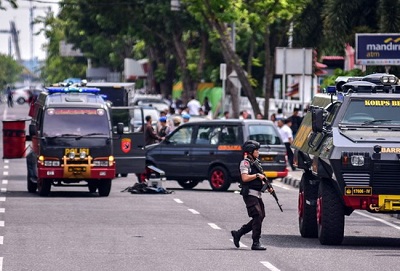 Cảnh sát Indonesia bắt thêm 2 nghi can sau loạt vụ tấn công đẫm máu hồi tháng 5