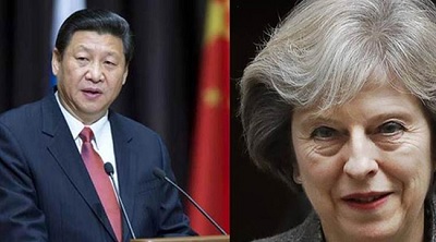Chủ tịch Trung Quốc, Thủ tướng Anh điện đàm về vấn đề Triều Tiên
