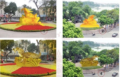 Đề xuất đúc tượng rùa vàng 10 tấn tại hồ Hoàn Kiếm