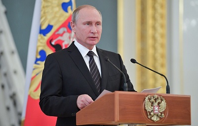Tổng thống Nga Vladimir Putin tuyên bố tăng cường sức mạnh quân sự