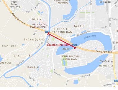Xây cầu vượt Hồ Linh Đàm, hàng vạn dân thoát cảnh tắc sớm tối