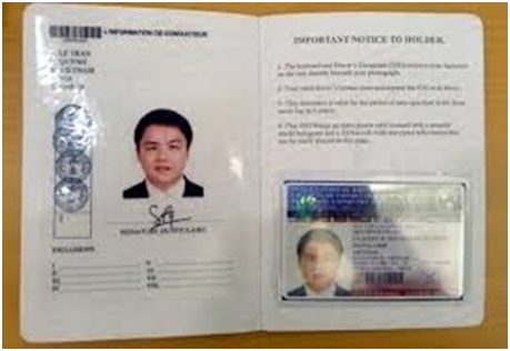 Chính thức cấp giấy phép lái xe quốc tế từ 3/11