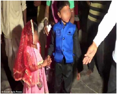 Thế giới lên án tục lệ cưới cô dâu nhí tại Ấn Độ
