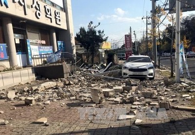 Sau động đất các lò phản ứng hạt nhân của Hàn Quốc vẫn an toàn