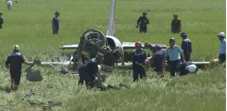 Một học viên phi công hy sinh do máy bay huấn luyện L39 hỏng động cơ