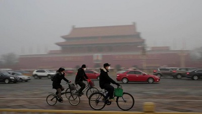 Trung Quốc chi gần 2,5 tỷ USD xử lý ô nhiễm khói bụi ở 13 tỉnh thành