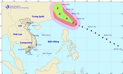 Siêu bão NEPARTAK đổ bộ vào Đài Loan