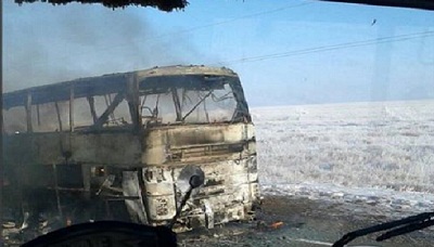 Ít nhất 52 người thiệt mạng vụ cháy xe bus ở Kazakhstan