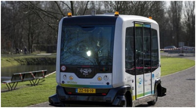 Hà Lan cho chạy thử xe bus không người lái