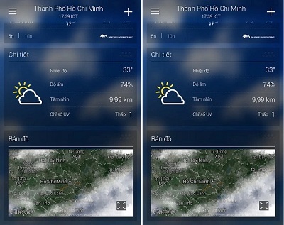Giờ đây Facebook có thể thay thế ứng dụng thời tiết của bạn