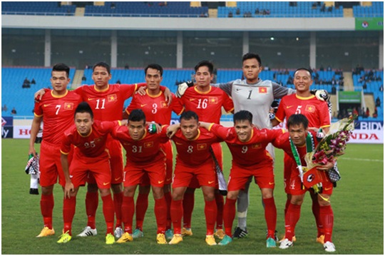 Bóng đá Việt Nam tụt 10 bậc trên bảng xếp hạng FIFA